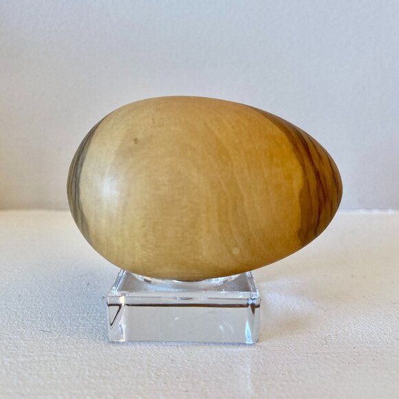 3 For $25 Olive Wood Egg - Picture 2 of 5